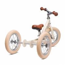 Draisienne-Tricycle acier vintage Crème - Trybike