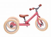 Draisienne-Tricycle acier vintage Rose Mat - Trybike