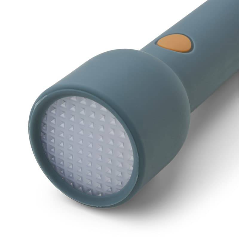 Lampe de poche pour enfant - silicone rechargeable - Gry bleu Liewood