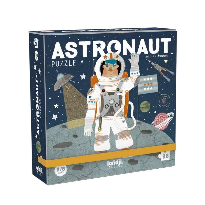 Astronaute en bois à décorer