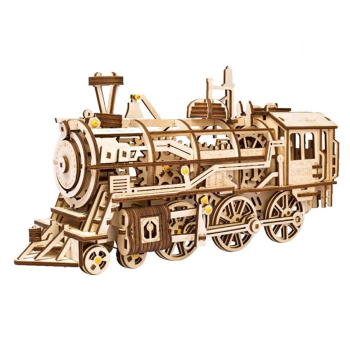 Train en bois - Locomotive