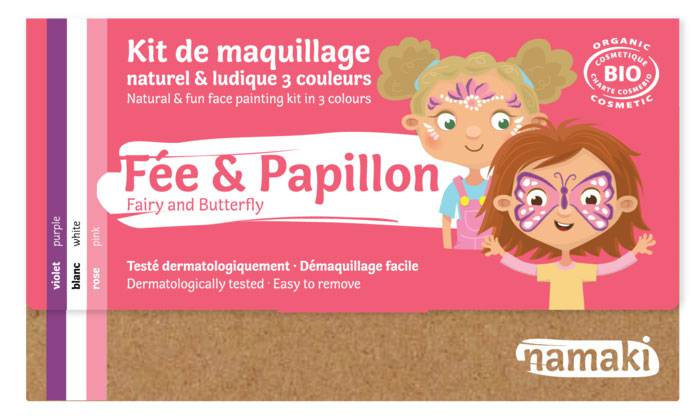 Kit Maquillage 3 Couleurs Princesse & Licorne BIO pour l