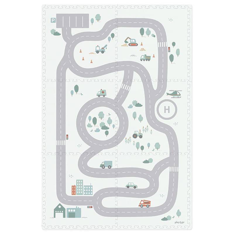 Sac & tapis de jeu Play & Go - circuit voitures